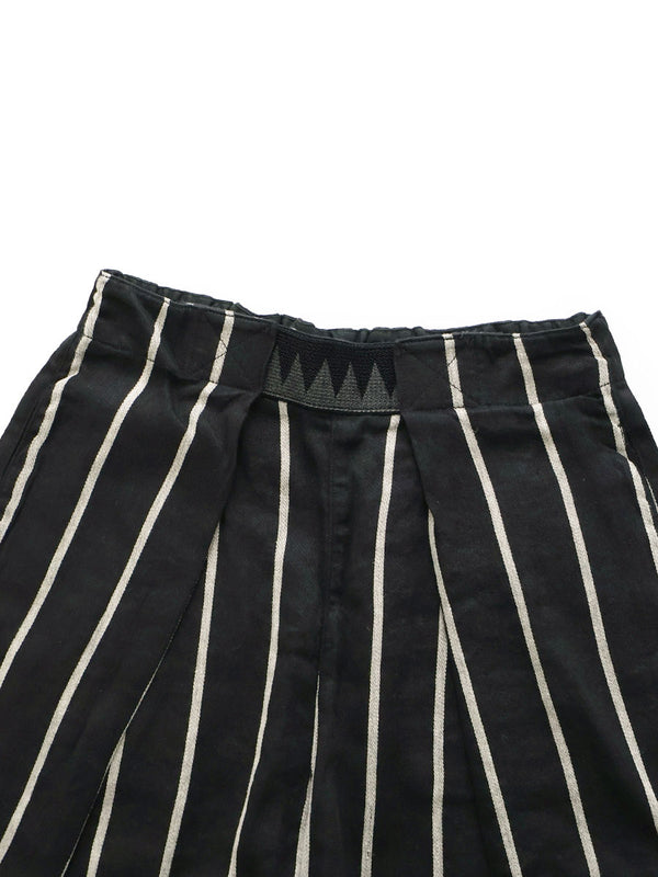 Kapital Linen Phillies Stripe Easy Beach GO Short Pants