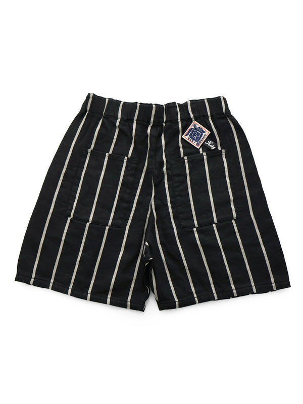 Kapital Linen Phillies Stripe Easy Beach GO Short Pants