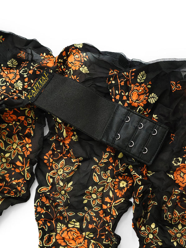 Kapital Washer Silk Dickie Belt (Churchill GARDEN) women