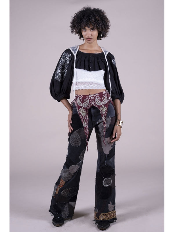 Kapital Washer Silk Dickie Belt (Sambo Paisley)