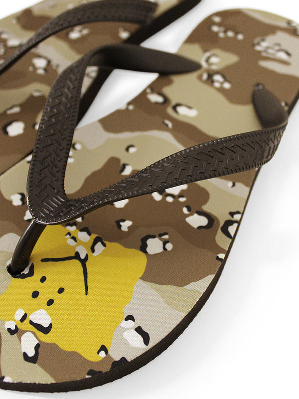 Kapital Chocolate Chip Camo Flip Flaps Shoes