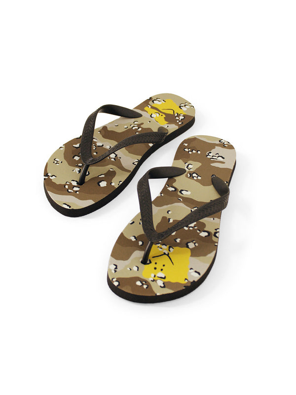 Kapital Chocolate Chip Camo Flip Flaps Shoes