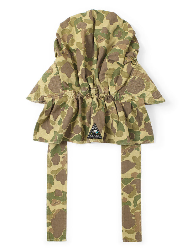 Kapital Hunter Camo Herringbone FARMY-HAT