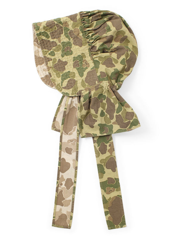 Kapital Hunter Camo Herringbone FARMY-HAT