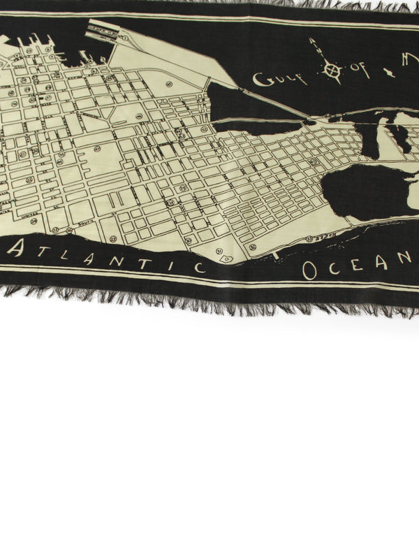 Kapital Rayon Fringe Stole (KAYO HUESO) Scarves