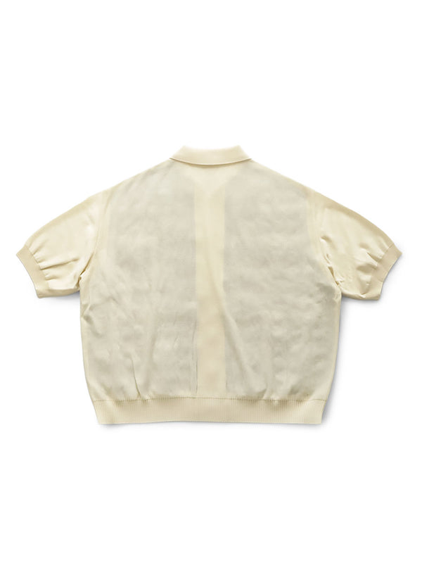 Kapital Knit x Yo-Yo Quilt Polo Shirt