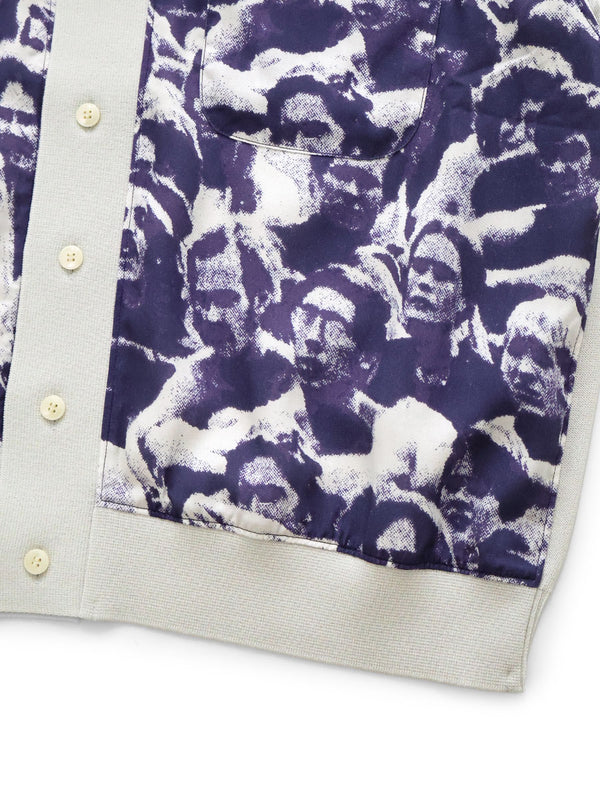 Kapital Knit x Rayon Polo Shirt (Festival Print)
