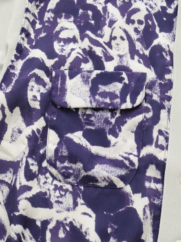 Kapital Knit x Rayon Polo Shirt (Festival Print)