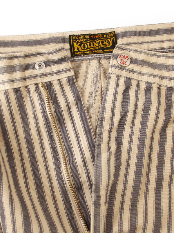 Kapital Dixie Hickory Fatigue Baggy Pants (Rushfield Remake)