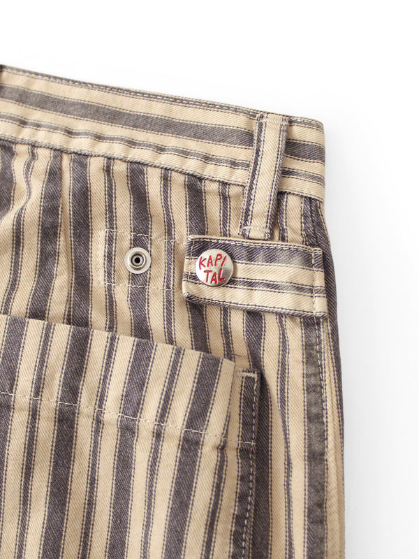 Kapital Dixie Hickory Fatigue Baggy Pants (Rushfield Remake)