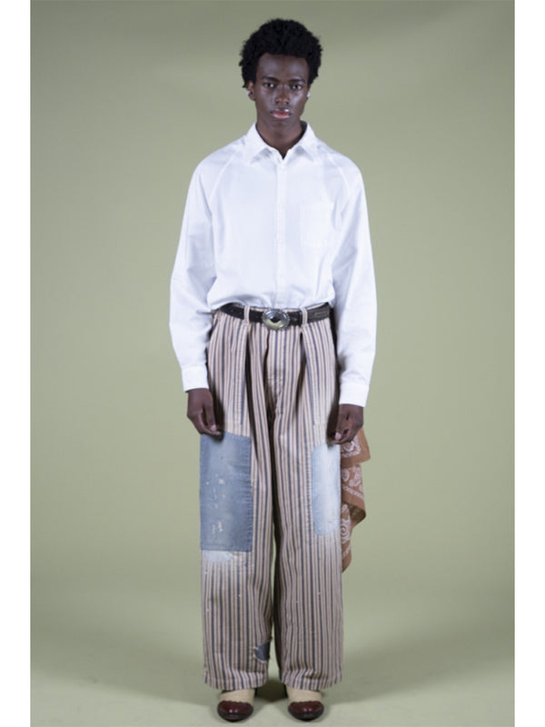 Kapital Dixie Hickory Fatigue Baggy Pants (Rushfield Remake)