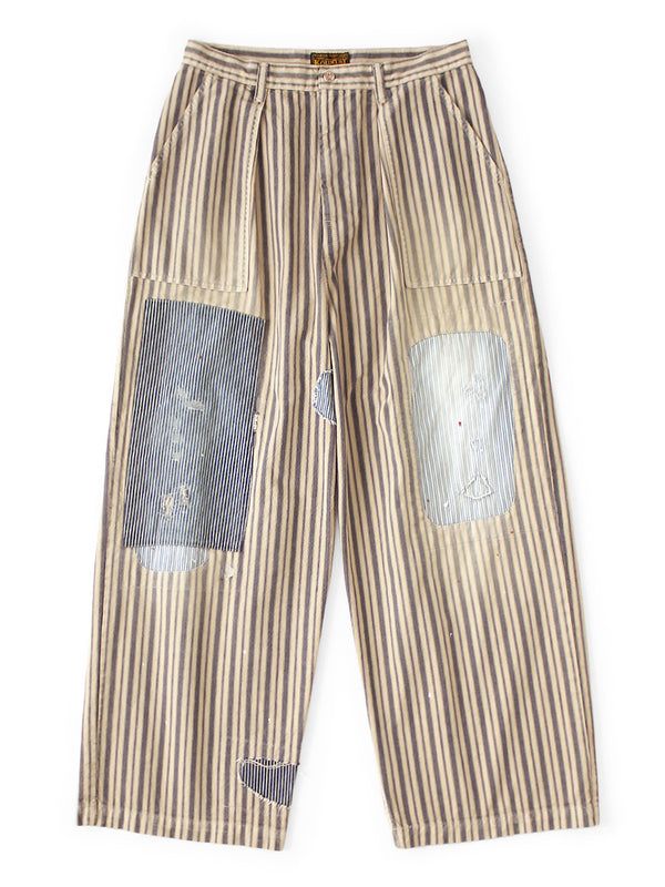 Kapital Dixie Hickory Fatigue Baggy Pants (Rushfield Remake)