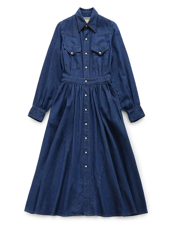 Kapital 8oz Denim Husky Western Dress