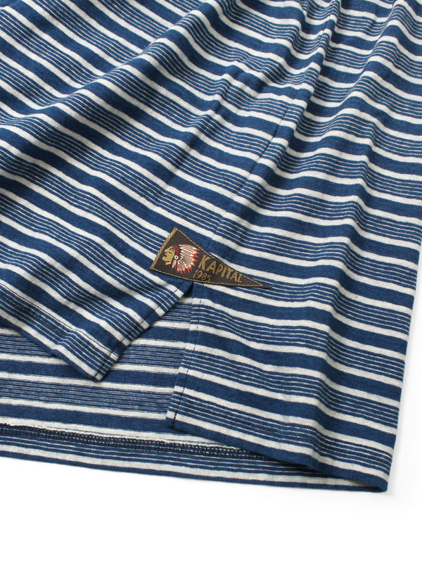 Kapital IDG Border Jersey Pennant Tee (3 flags)