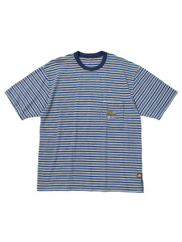 Kapital IDG Border Jersey Pennant Tee (3 flags)