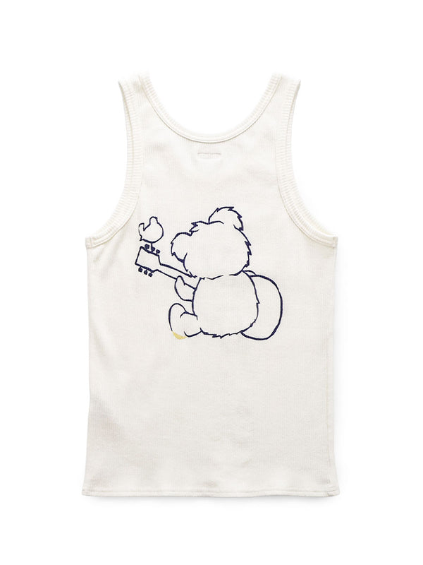 Kapital 60/2 Bear Voice Tank Top (Little Bear; Harmony print) Tee
