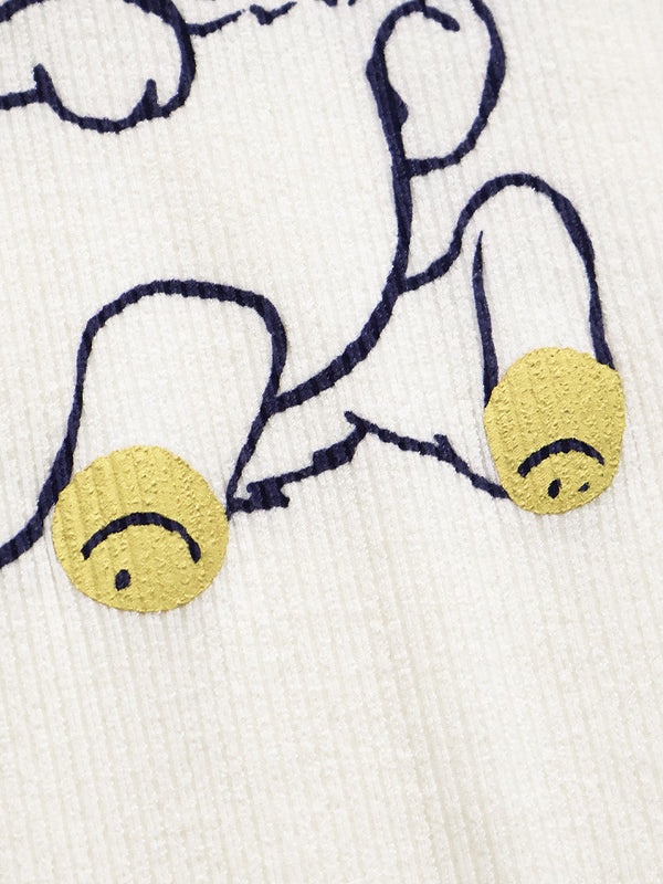 Kapital 60/2 Bear Voice Tank Top (Little Bear; Harmony print) Tee