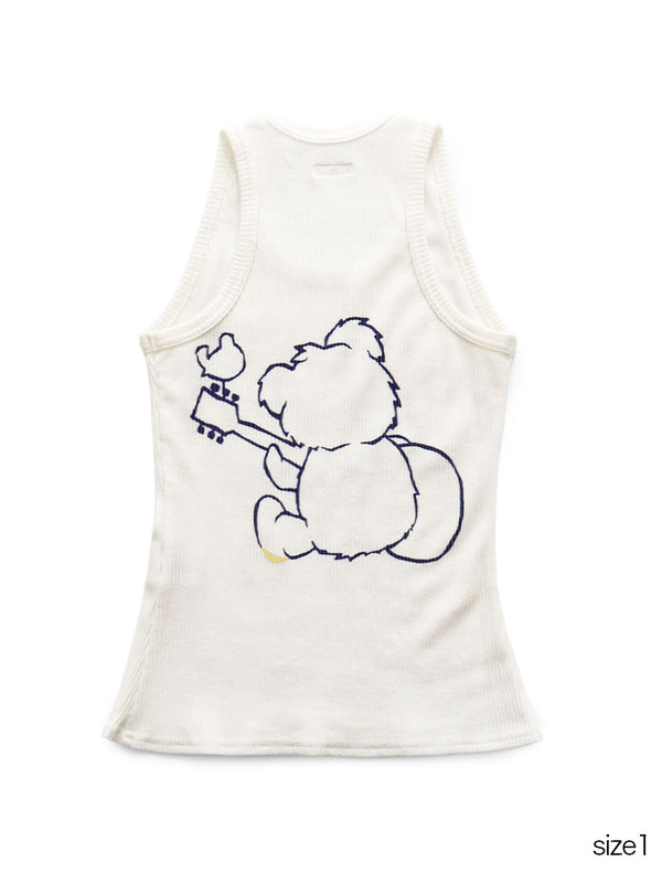 Kapital 60/2 Bear Voice Tank Top (Little Bear; Harmony print) Tee
