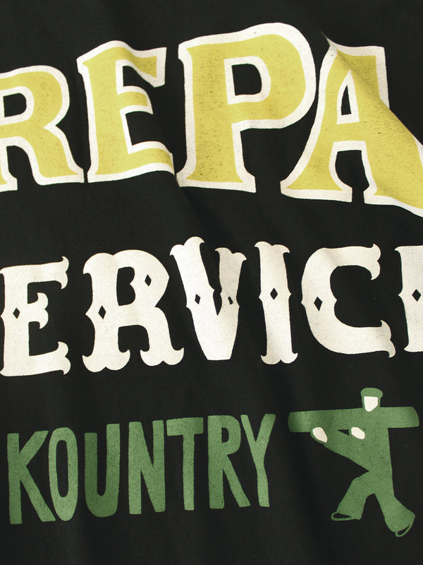 Kapital 20/- Tenjiku Katabira HUGE-T (DENIM REPAIRpt) Tee