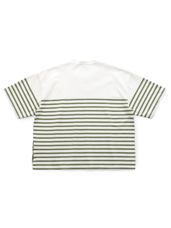 Kapital Panel Border Jersey BOX-T (PECKISH RAINBOWY print) Tee