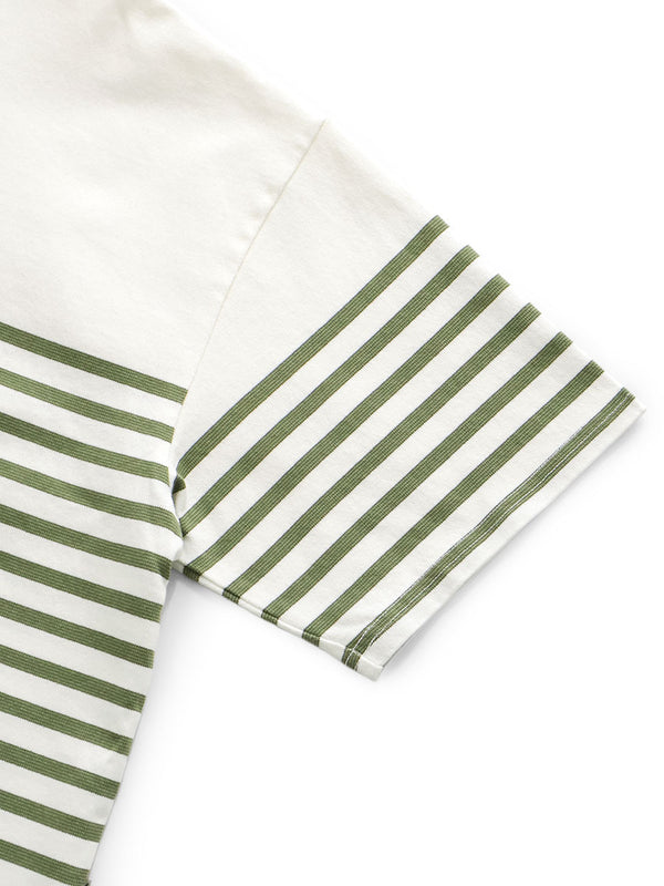 Kapital Panel Border Jersey BOX-T (PECKISH RAINBOWY print) Tee