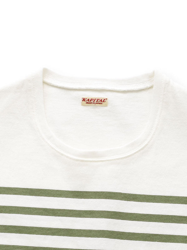 Kapital Panel Border Jersey Buffan Tee