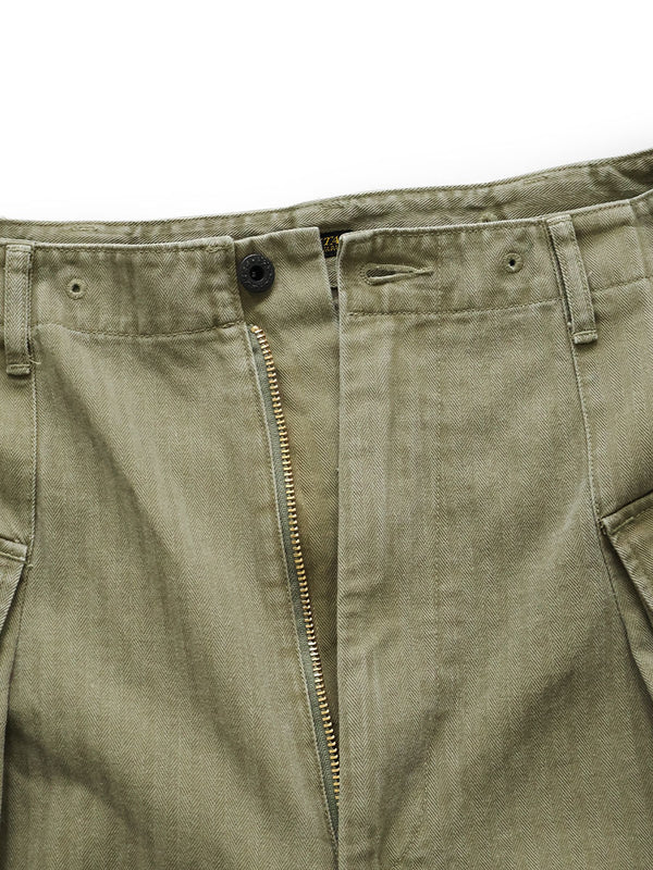 Kapital Herringbone Jumbo Monkey Short Pants