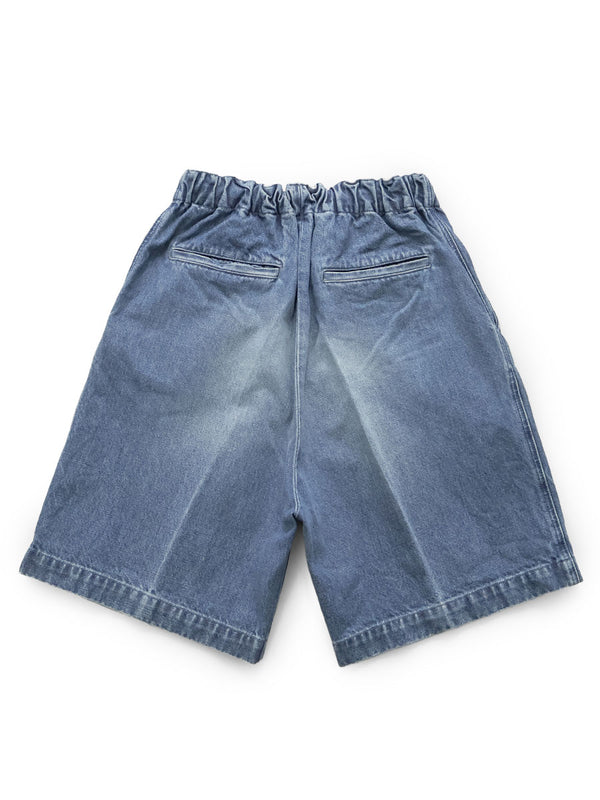 Kapital 14oz Denim Easy Short Pants (Center Pleat)