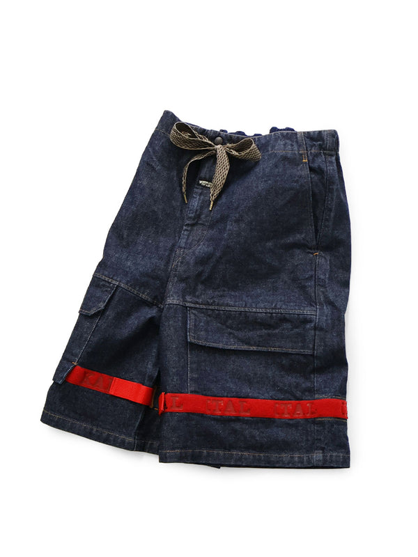 Kapital 14oz Denim Nouvelle Shuttle Short Pants