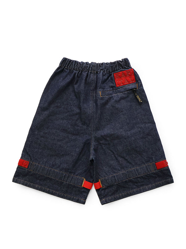 Kapital 14oz Denim Nouvelle Shuttle Short Pants
