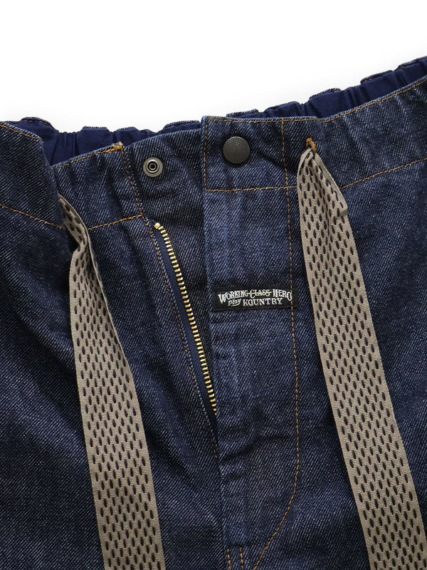 Kapital 14oz Denim Nouvelle Shuttle Short Pants