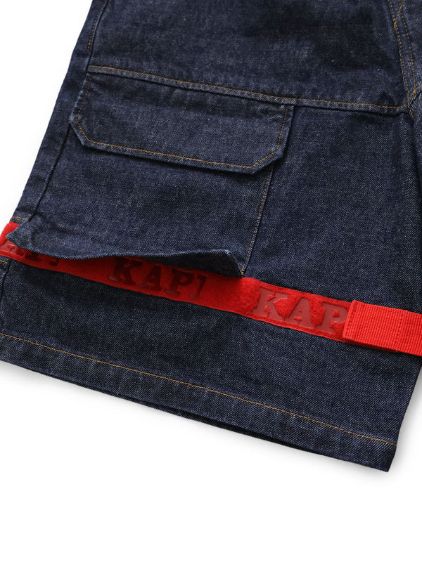 Kapital 14oz Denim Nouvelle Shuttle Short Pants