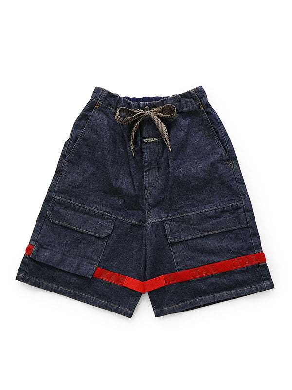 Kapital 14oz Denim Nouvelle Shuttle Short Pants