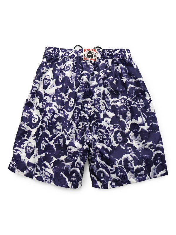 Kapital Poly Taffeta Festival Swimsuit Short Pants