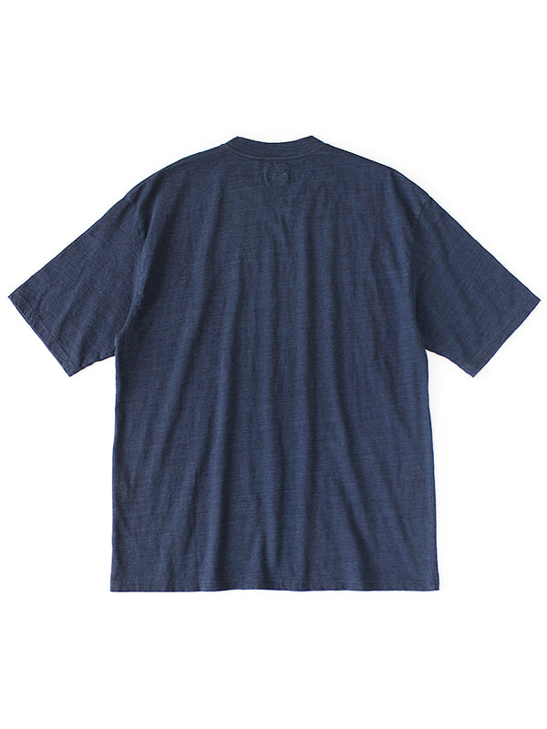Kapital IDG Jersey Crew Neck T-shirt (PECKISH Anchor print) Tee