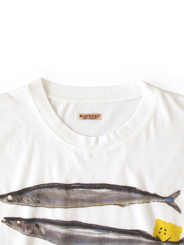 Kapital 20/- Tianzhu Kulu-T (PECKISH Saury pt) Tee