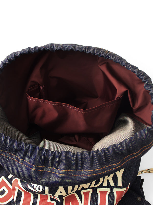 Kapital 8oz Denim Knapsack (DENIM REPAIRSpt) Bag