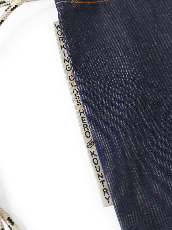 Kapital 8oz Denim Knapsack (DENIM REPAIRSpt) Bag