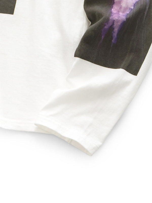 Kapital 20/- Jersey Crew Neck Long Sleeve T-Shirt (Colorful JELLYFISH print)