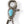 Load image into Gallery viewer, Kapital Brass Silver Turquoise Keyring
