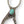 Load image into Gallery viewer, Kapital Brass Silver Turquoise Wallet Chain
