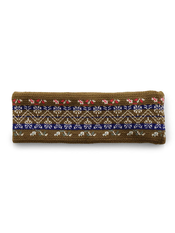 Kapital 15G Fair Isle Ski Band Hair Accessory