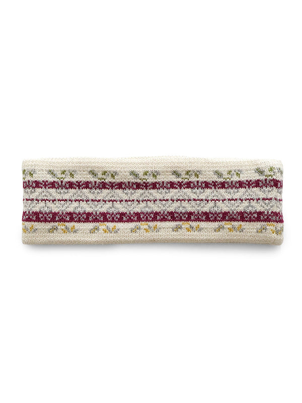 Kapital 15G Fair Isle Ski Band Hair Accessory