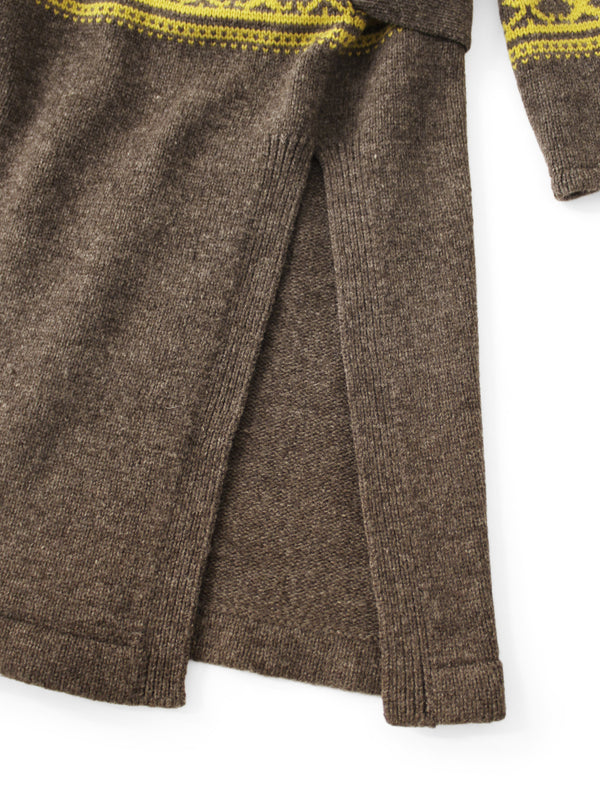 Kapital 7G Knit Lychee Wrap Cardigan Knit Sweater women