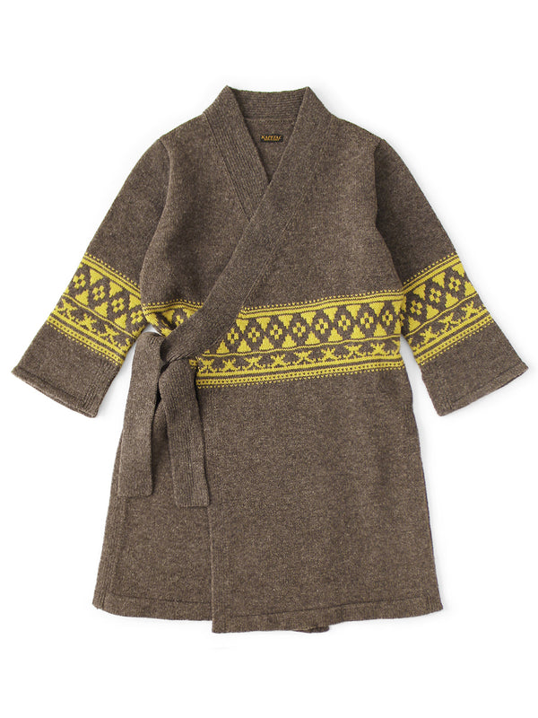 Kapital 7G Knit Lychee Wrap Cardigan Knit Sweater women