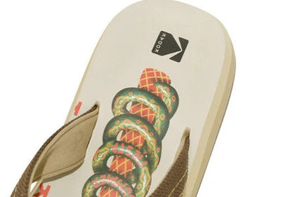 KODAK Alan Berry Rhys Flip Flop Weave Sandals