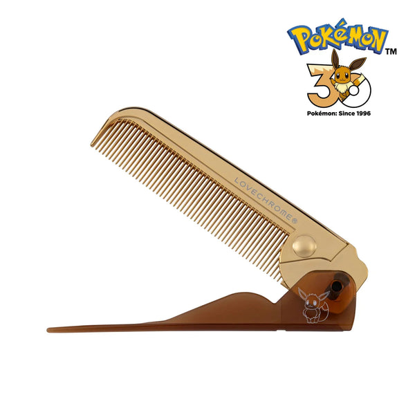 LOVECHROME Pokémon 30th Anniversary K24GP Bangs Comb Gold – Eevee