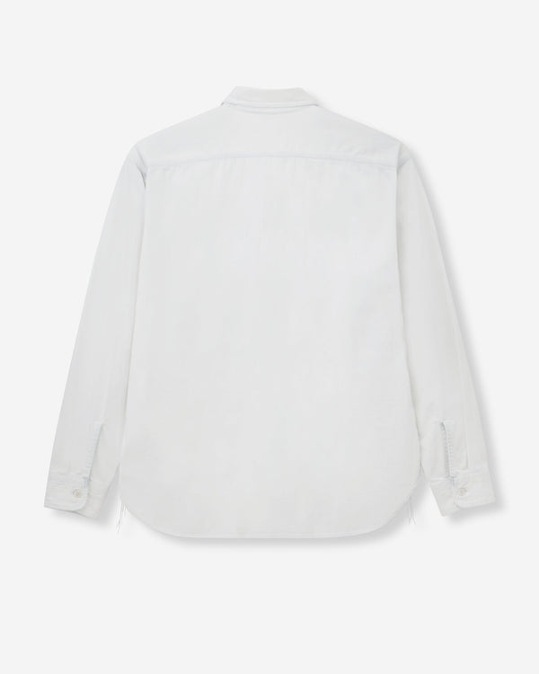 TRIPLE STITCH L/S DENIM SHIRT - HIGH FADE BLUE - detail