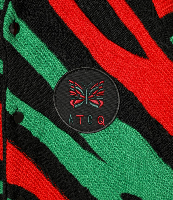 NEEDLES × A Tribe Called Quest Roll Neck Cardigan