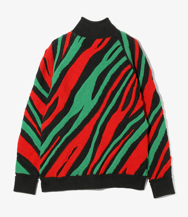 NEEDLES × A Tribe Called Quest Roll Neck Cardigan